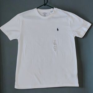 Polo Ralph Lauren Mens 100% Cotton  Classic Fit T-Shirt White - Size M NWT